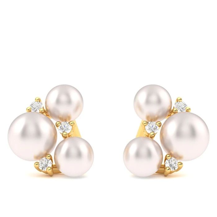 Tresor Pearl Cluster Stud