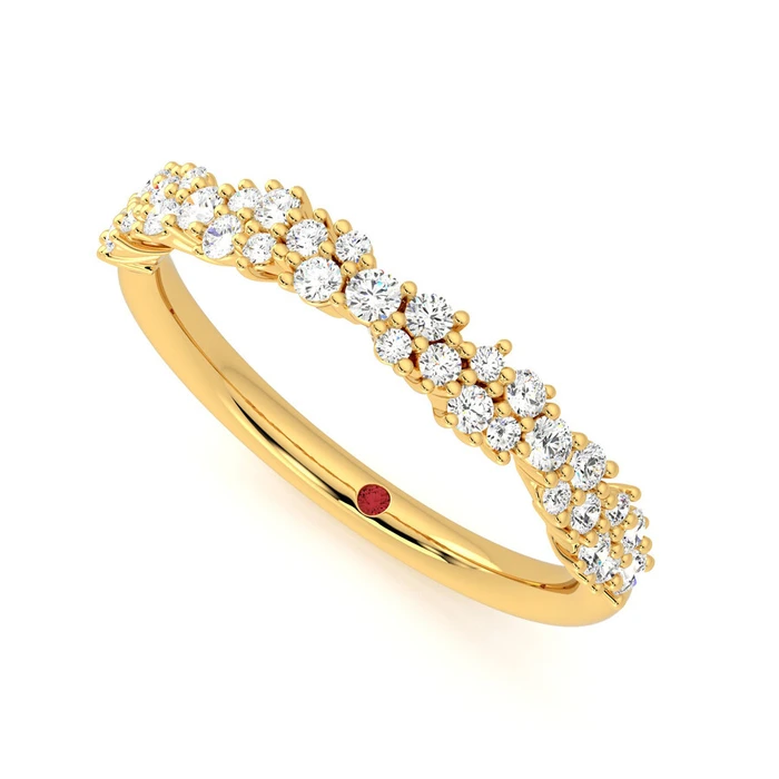 Alba Half Eternity Ring